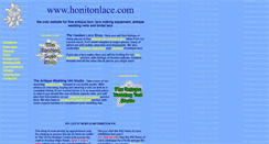 Desktop Screenshot of honitonlace.com
